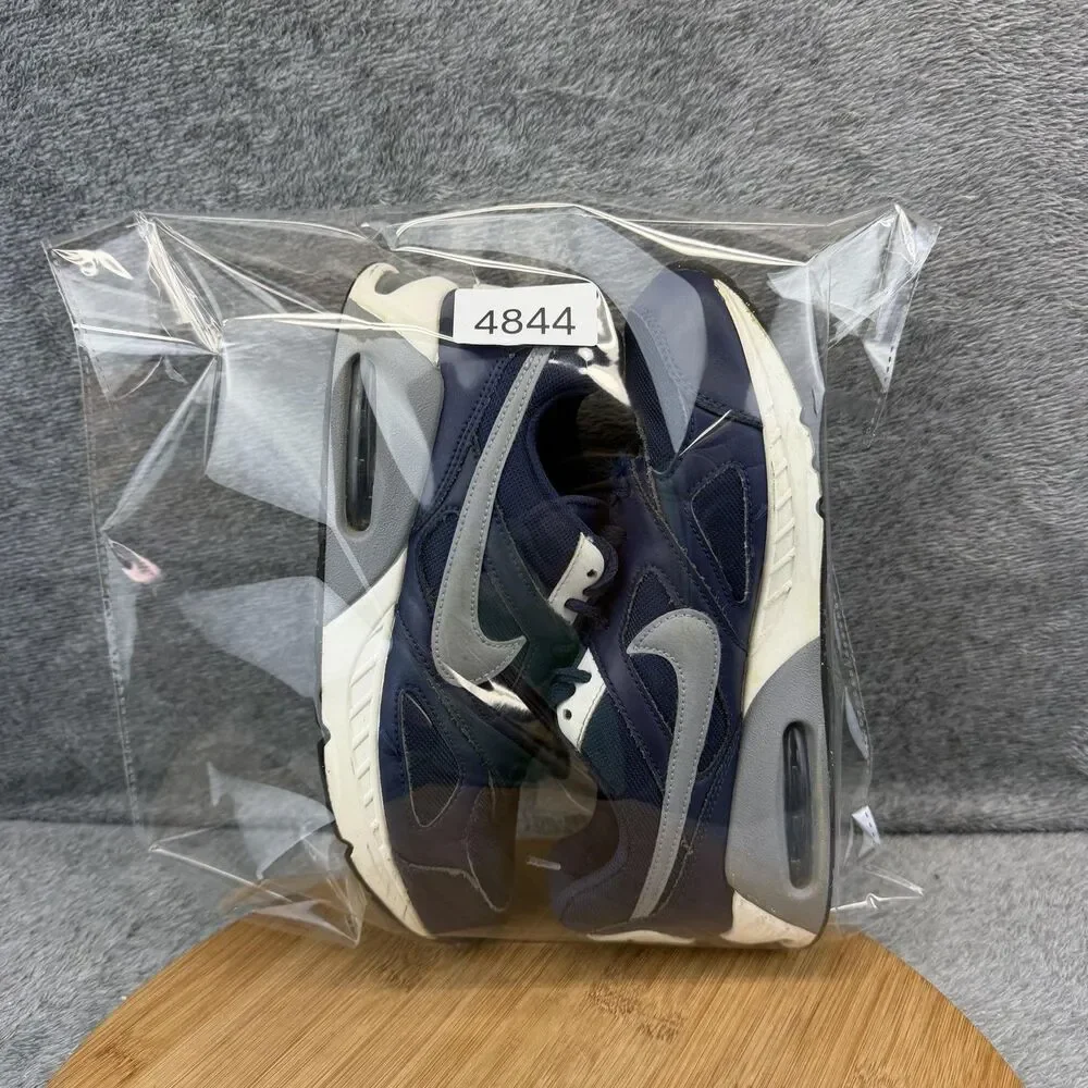Nike Air Max Shoes Boys Size 6.5Y Blue Gray Athletic Running Sneakers 579995-400